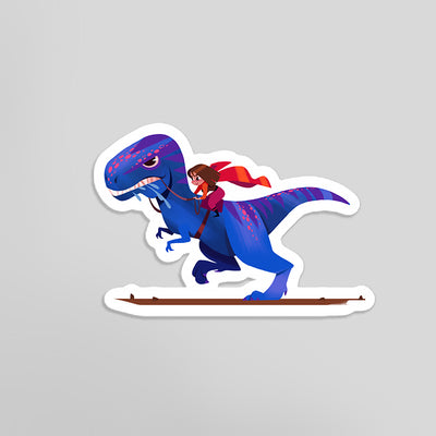 Little Raptor Rider