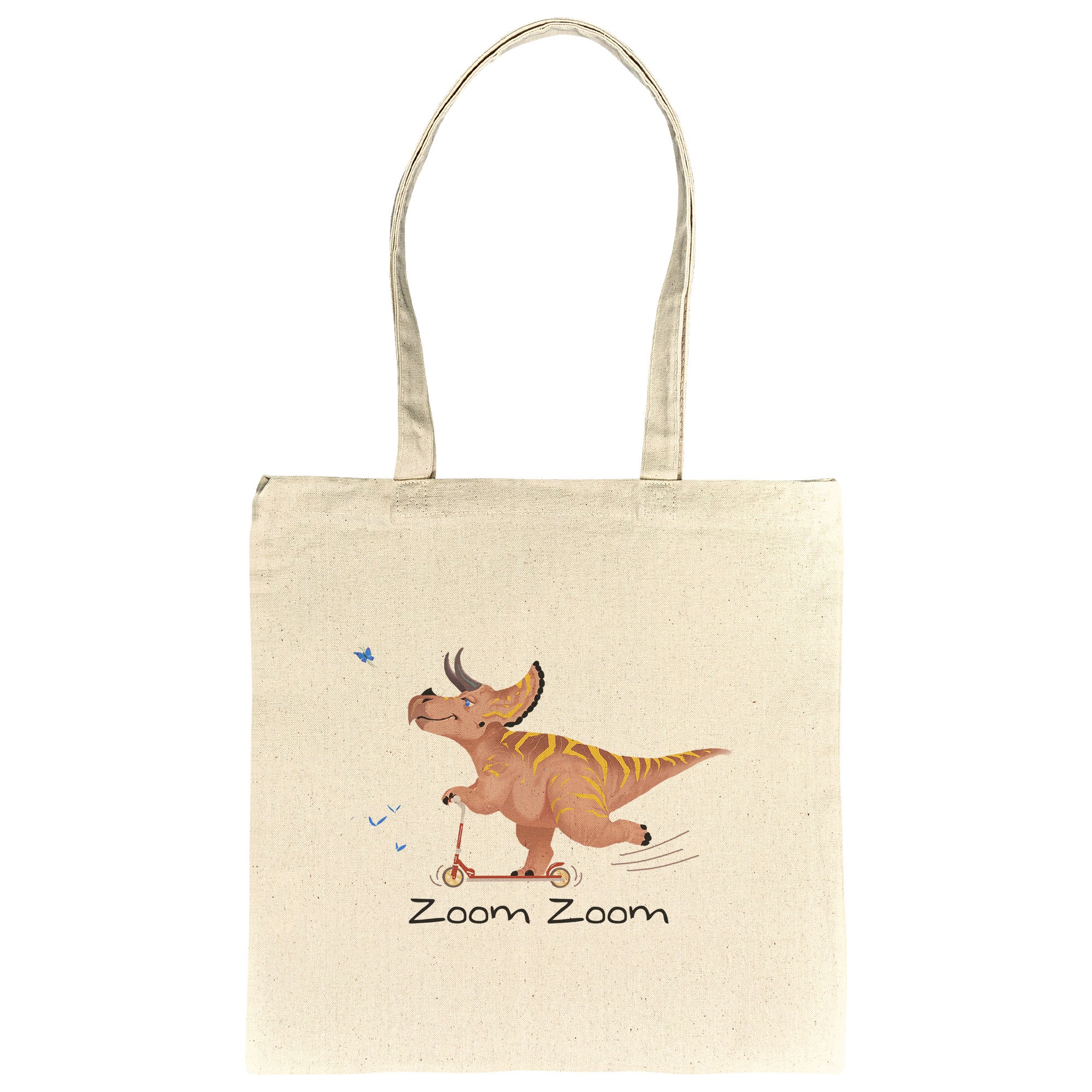 Scooter Triceratops - Recycled Tote Bag