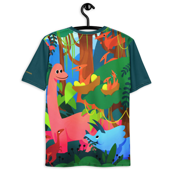 Dinosaurs in The Forest Men's T-Shirt