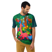 Dinosaurs in The Forest Men's T-Shirt