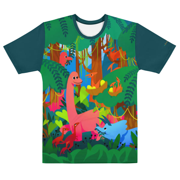 Dinosaurs in The Forest Men's T-Shirt