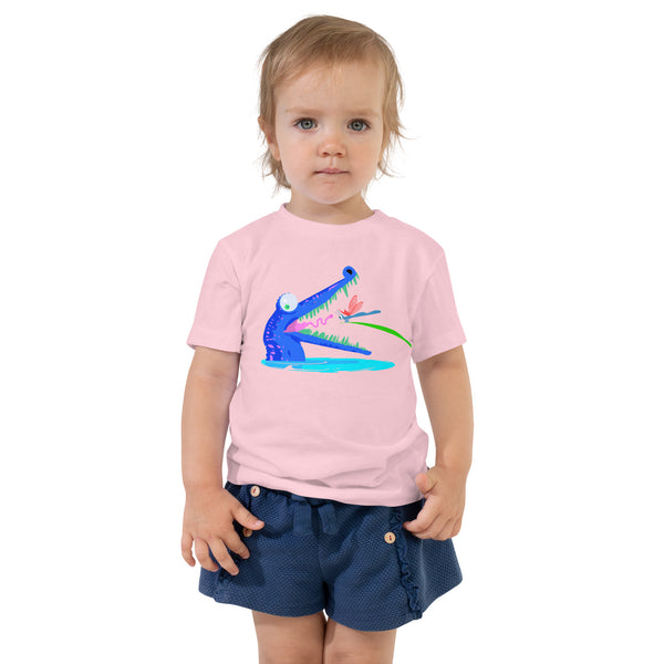 Crocodile Teeth Kid's Cotton T-Shirt