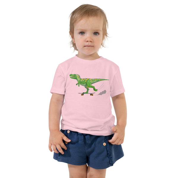 Skater Rex Kid's Cotton T-Shirt