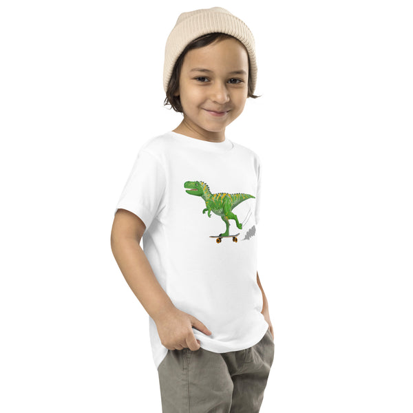 Skater Rex Kid's Cotton T-Shirt