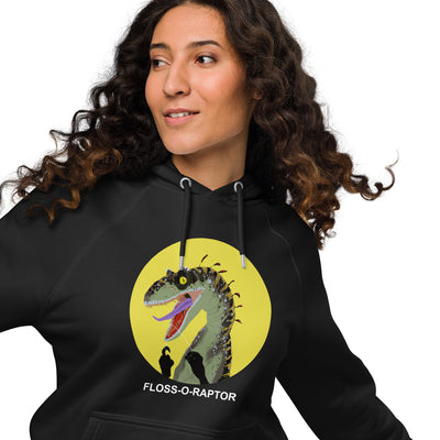 Floss-o-Raptor Organic Cotton Hoodie