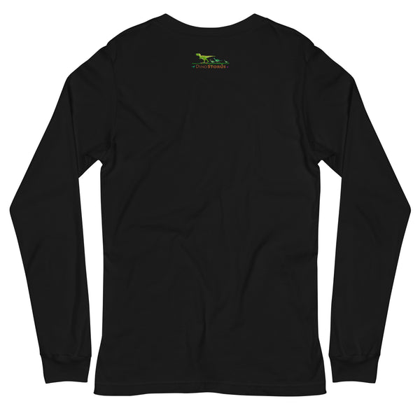 Floss-O-Raptor Long Sleeve Men's Cotton Shirt