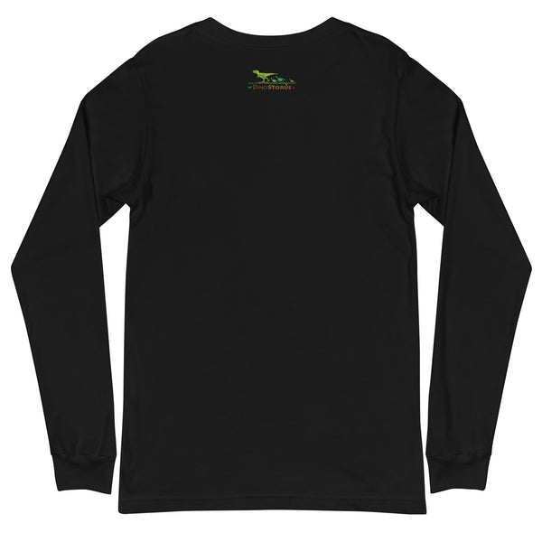 Floss-O-Raptor Long Sleeve Men's Cotton Shirt