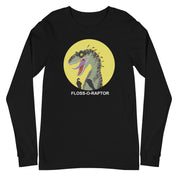 Floss-O-Raptor Long Sleeve Men's Cotton Shirt