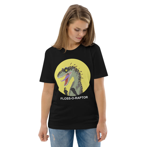 Floss-O-Raptor Organic Cotton Women's T-Shirt