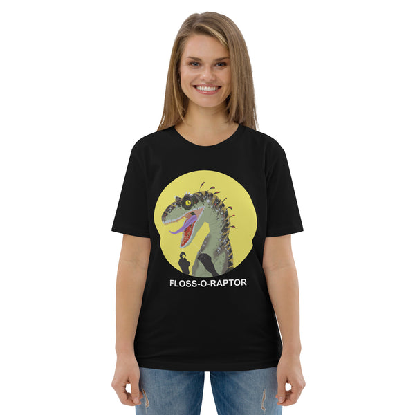 Floss-O-Raptor Organic Cotton Women's T-Shirt