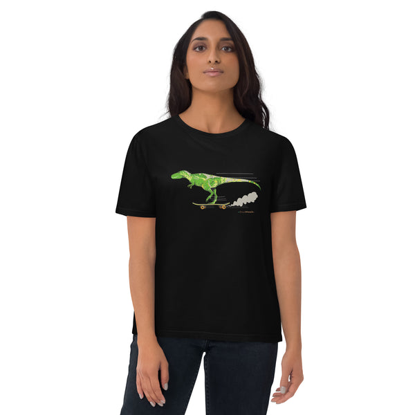 Skater Rex Organic Cotton Women's t-shirt