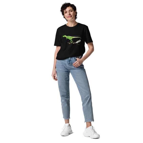 Skater Rex Organic Cotton Women's t-shirt