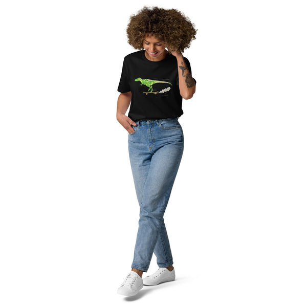 Skater Rex Organic Cotton Women's t-shirt