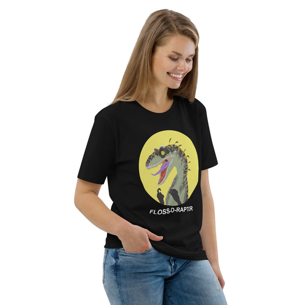 Floss-O-Raptor Organic Cotton Women's T-Shirt