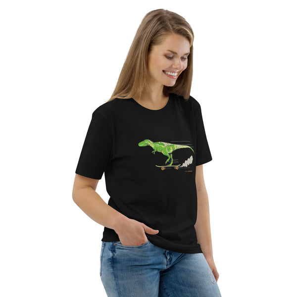 Skater Rex Organic Cotton Women's t-shirt