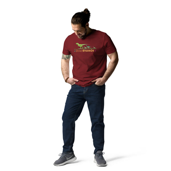 DinoStorus Logo Men's Organic Cotton T-Shirt