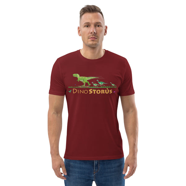 DinoStorus Logo Men's Organic Cotton T-Shirt