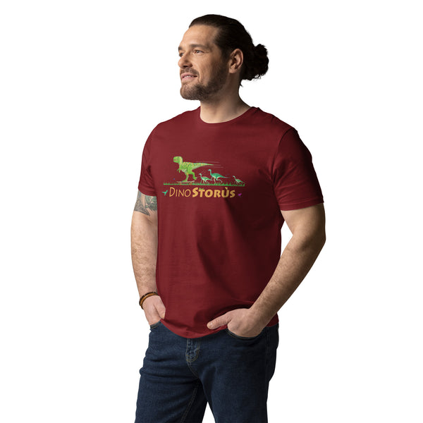 DinoStorus Logo Men's Organic Cotton T-Shirt