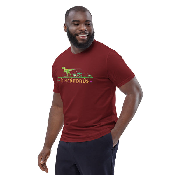 DinoStorus Logo Men's Organic Cotton T-Shirt