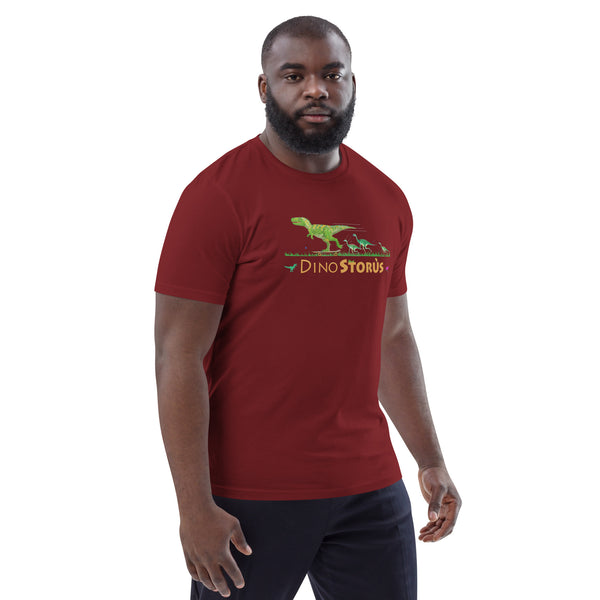 DinoStorus Logo Men's Organic Cotton T-Shirt