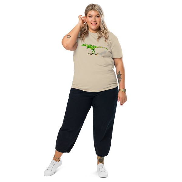 Skater Rex Organic Cotton Women's t-shirt