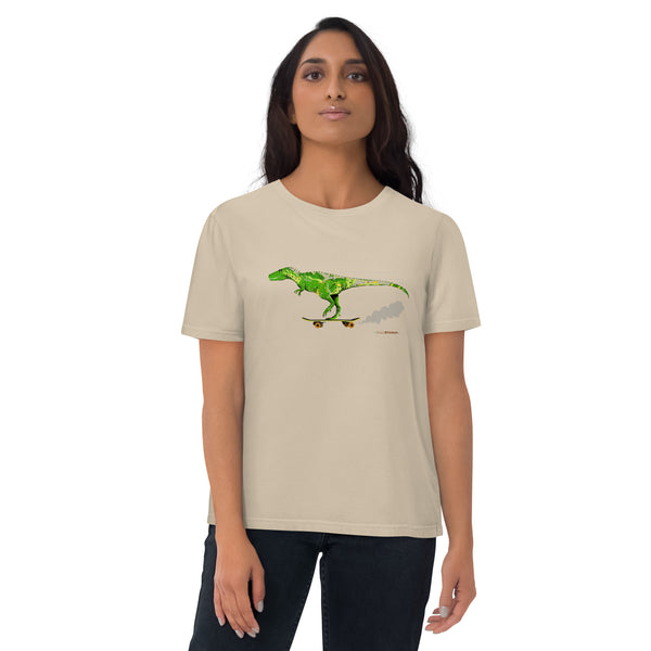 Skater Rex Organic Cotton Women's t-shirt