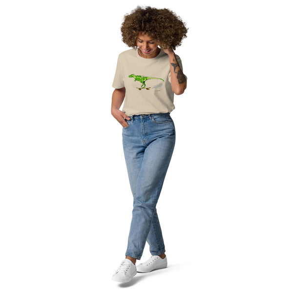 Skater Rex Organic Cotton Women's t-shirt