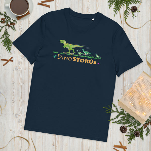 DinoStorus Logo Men's Organic Cotton T-Shirt