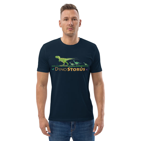 DinoStorus Logo Men's Organic Cotton T-Shirt