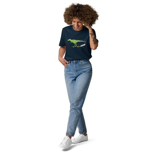 Skater Rex Organic Cotton Women's t-shirt