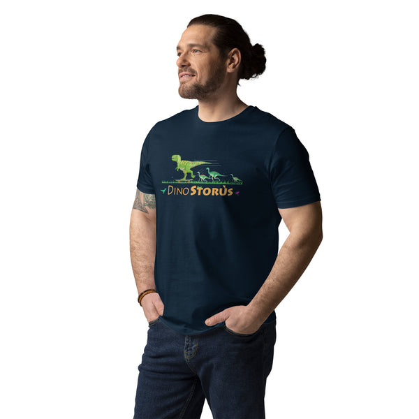 DinoStorus Logo Men's Organic Cotton T-Shirt