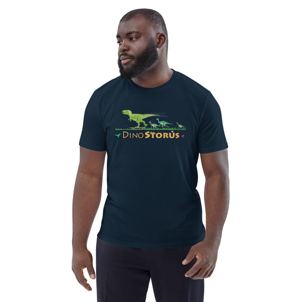 DinoStorus Logo Men's Organic Cotton T-Shirt