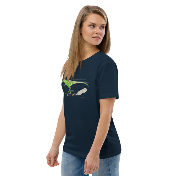 Skater Rex Organic Cotton Women's t-shirt