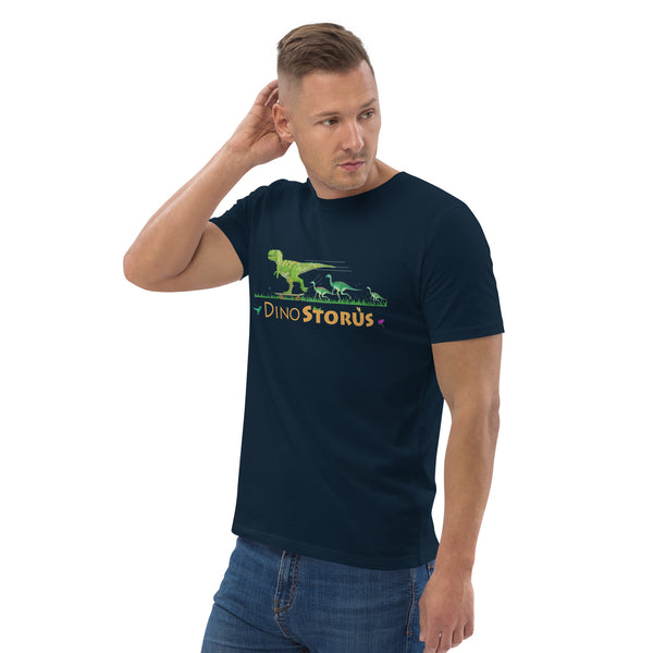 DinoStorus Logo Men's Organic Cotton T-Shirt