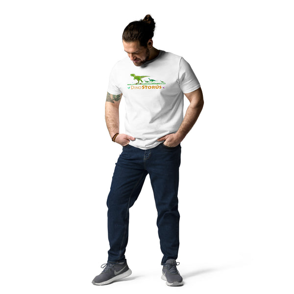 DinoStorus Logo Men's Organic Cotton T-Shirt