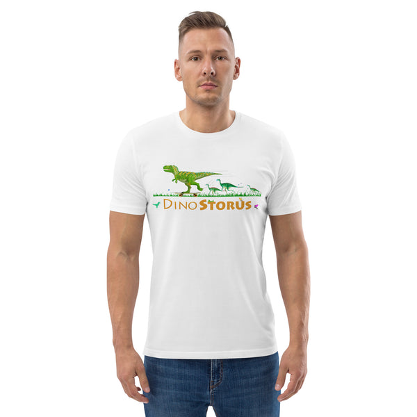 DinoStorus Logo Men's Organic Cotton T-Shirt