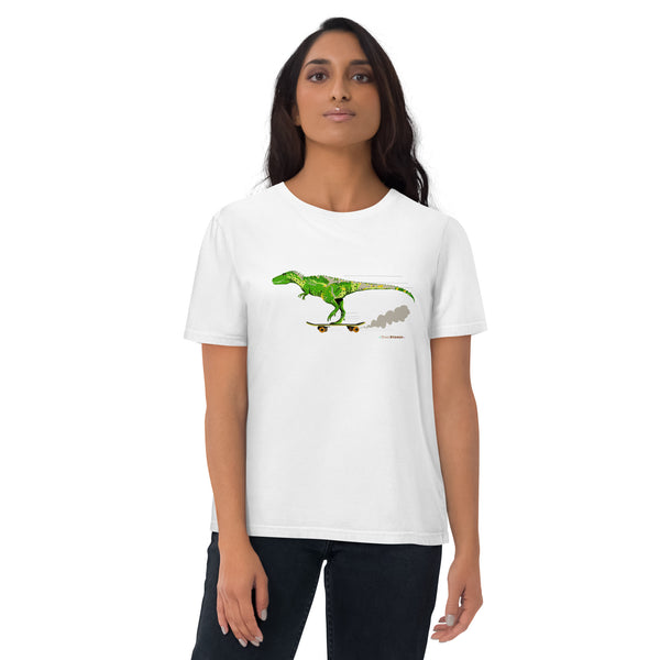 Skater Rex Organic Cotton Women's t-shirt