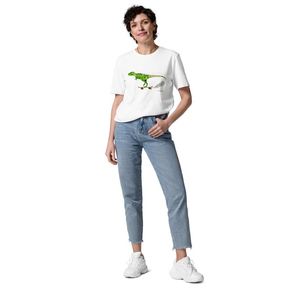 Skater Rex Organic Cotton Women's t-shirt