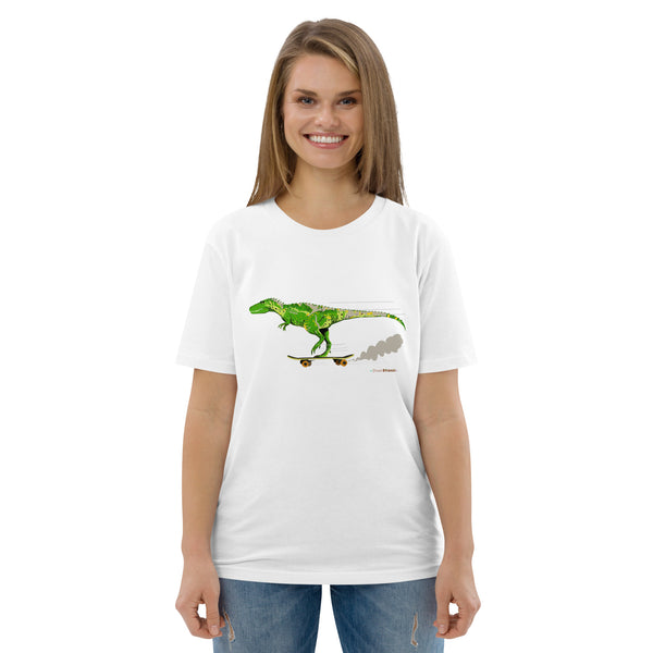 Skater Rex Organic Cotton Women's t-shirt