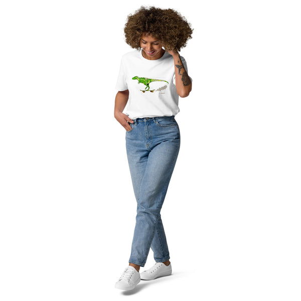 Skater Rex Organic Cotton Women's t-shirt