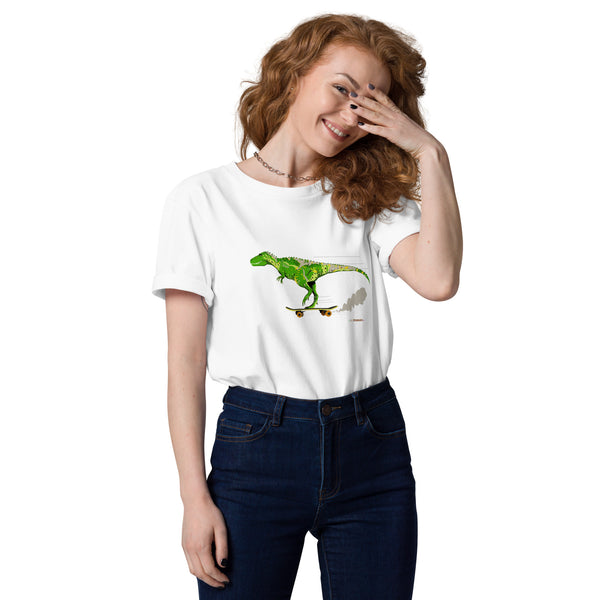 Skater Rex Organic Cotton Women's t-shirt