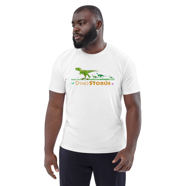 DinoStorus Logo Men's Organic Cotton T-Shirt