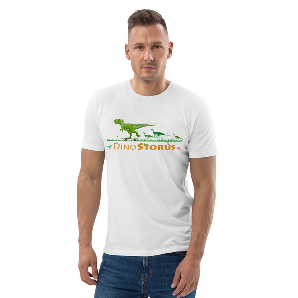 DinoStorus Logo Men's Organic Cotton T-Shirt