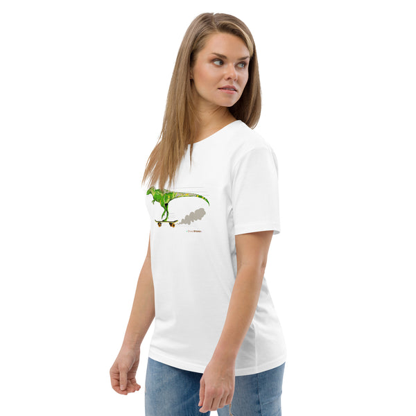 Skater Rex Organic Cotton Women's t-shirt