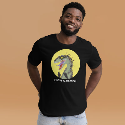 Floss-O-Raptor Men's Cotton T-Shirt