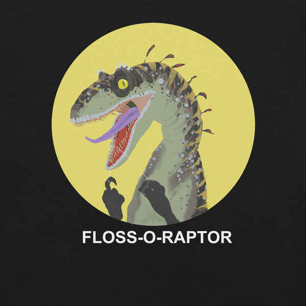 Floss-O-Raptor Men's Cotton T-Shirt