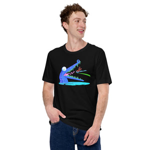 Crocodile Teeth Men's Cotton T-shirt