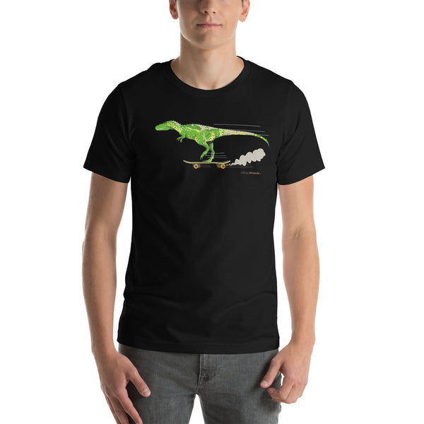 Skater Rex Men's Cotton T-Shirt