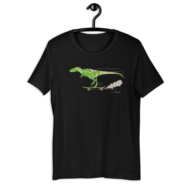 Skater Rex Men's Cotton T-Shirt