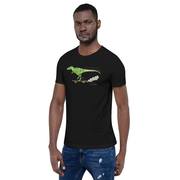 Skater Rex Men's Cotton T-Shirt